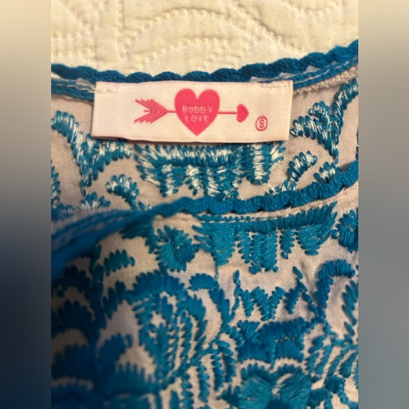 Buddy Love Embroidered Blouse - Picture 2 of 3